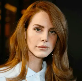 😐 Lana Del Rey Lana Del Rey, cantora, celebridade, mulher, retrato telegram sticker