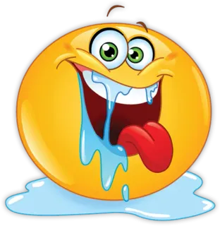 😛 Emoji, ngiler, lapar, semangat, konyol, kartun telegram sticker
