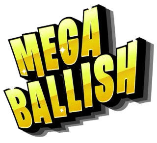 😵 MEGA BALLISH Mega, Ballish, shiny, sticker, text telegram sticker