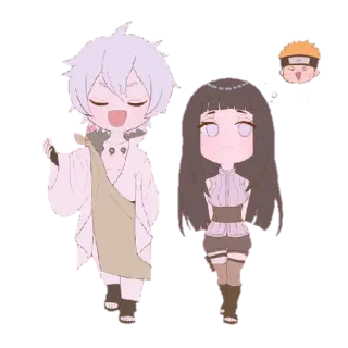 😶 Naruto Anime, Chibi, Kawaii, Fanart telegram sticker