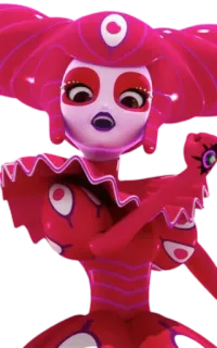 🃏 cartoon, supervillain, pink, villain, anime telegram sticker