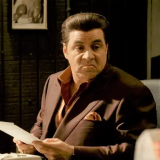 ☹️ Paulie Walnuts The Sopranos นักแสดง, ตัวละคร, มาเฟีย, นักเลง, โซปราโนส์, รายการทีวี telegram sticker
