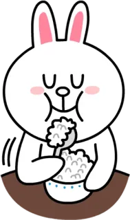 Brown & Cony :: @line_stickers telegram stickers