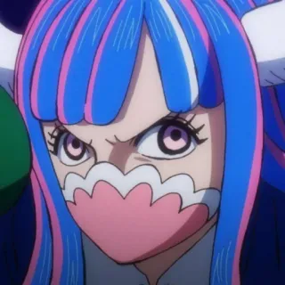 😡 Ulti One Piece Anime, One Piece, Ulti, Charakter, Wütend whatsapp sticker