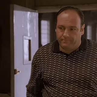 😏 Tony Soprano The Sopranos telegram sticker