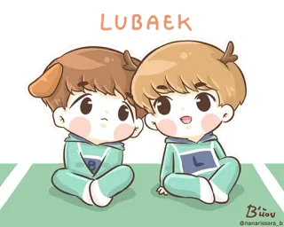😄 B
L sticker, hoạt hình, dễ thương, nhân vật, minh họa telegram sticker
