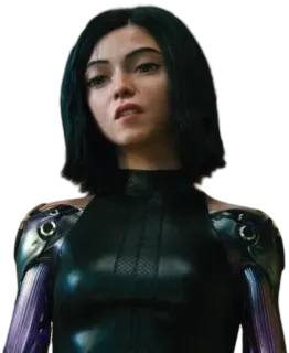 🤢 Alita Alita: Battle Angel alita, battle angel, cyborg, mangá, anime, robô whatsapp sticker
