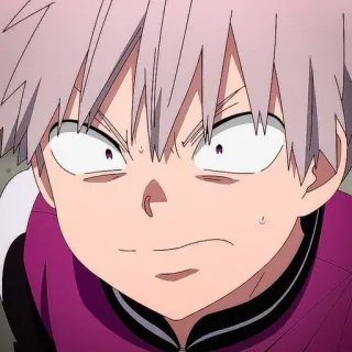 🎴 Anime, Manga, Colère, Inquiet, Sueur, Contrarié, Confus whatsapp sticker