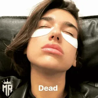 🍓 Dead tired, sleeping, beauty, person, woman, eyes closed, resting telegram sticker