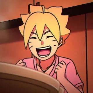 😆 Boruto Uzumaki Boruto: Naruto Next Generations อนิเมะ, มังงะ, โบรุโตะ, อุซึมากิ, นารูโตะ, ตัวละคร, รอยยิ้ม telegram sticker