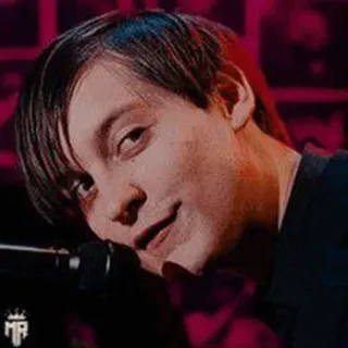 🕷 Tobey Maguire actor, cara, persona, celebridad telegram sticker