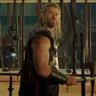 ⚡️ Thor marvel, superheld, chris hemsworth telegram sticker