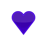 Сердечки @kelyeBan telegram emojis 💜