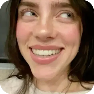 😅 Billie Eilish telegram sticker