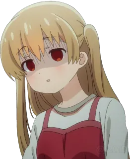 😵 Anime, Manga, Kreskówka, Postać, Dziewczyna, Blond włosy whatsapp sticker