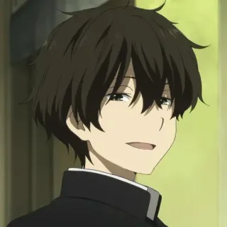 💈 Houtarou Oreki Hyouka Anime, Personaje, Houtarou Oreki, Hyouka, Manga telegram sticker