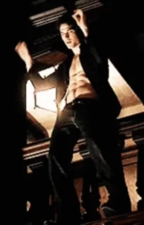 🩸 man, abs, torso, shirtless, dark, male telegram sticker