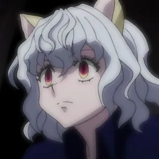 🧊 Neferpitou Hunter x Hunter anime, cat, ant, hunter x hunter, neferpitou, chimera ant telegram sticker