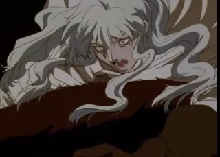 😱 Griffith Berserk anime, manga, fantasy, dark, character telegram sticker