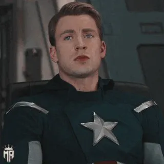 🛡 Captain America Captain America, Chris Evans, Marvel, Superhero, Movie, Avengers telegram sticker