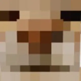 🫥 Hund, Pixel, Tier, Haustier, Minecraft telegram sticker