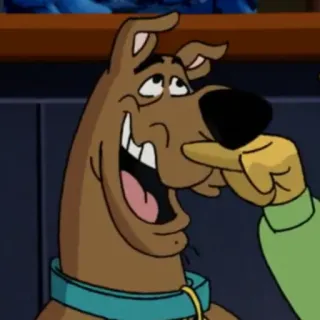 🤧 Scooby-Doo cartoon, dog, Scooby-Doo, animation, character telegram sticker