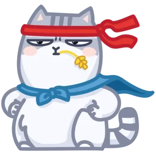 👺 gato, desenho animado, super-herói, animal telegram sticker