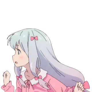👩 动漫, 女孩, 卡通, 可爱 telegram sticker