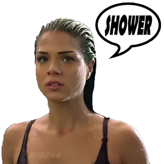🚿 SHOWER ducha, mujer, agua, mojada telegram sticker