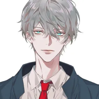 🎬 Anime, Manga, Personaggio, Arte, Illustrazione, Ragazzo whatsapp sticker