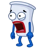 Cup man @TgEmojis telegram emojis 🥤