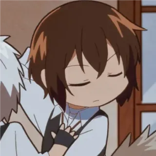 😒 anime, manga, chibi, cute, cartoon, character telegram sticker