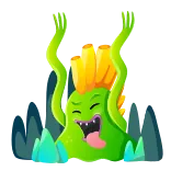 😂 monster, cartoon, silly, creature, funny whatsapp sticker