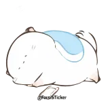 😴 imut, binatang, mengantuk, anjing, tidur, menggemaskan telegram sticker