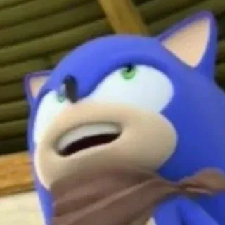 😆 Sonic the Hedgehog Соник, Ёж, Синий, Мультфильм telegram sticker
