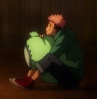 😮 Yuji Itadori Jujutsu Kaisen Anime, Jujutsu Kaisen, Yuji Itadori, Manga, Personaggio telegram sticker