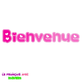 😏 Bienvenue bienvenido, bienvenue, francés, saludo whatsapp sticker