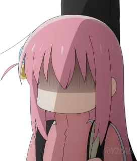 Bocchi the Rock @Y2LAB telegram stickers