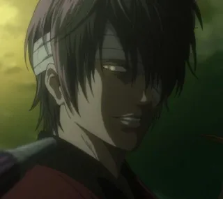 🔷 Shinsuke Takasugi Gintama anime, Gintama, Shinsuke Takasugi, character telegram sticker
