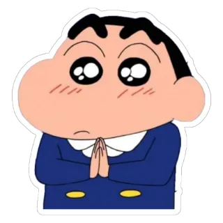 🥺 Shin-chan Crayon Shin-chan クレヨンしんちゃん, しんちゃん, アニメ, 漫画, キャラクター telegram sticker