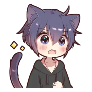 Неко-кун ч.1 - @tg_sticks whatsapp stickers