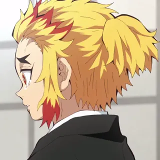 🔥 Kyojuro Rengoku Demon Slayer Anime, Demon Slayer, Rengoku, Kyojuro Rengoku, Manga, Personnage telegram sticker