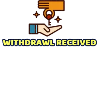 💰 WITHDRAWAL RECEIVED saque, dinheiro, finanças, recebido, bancário, transação telegram sticker