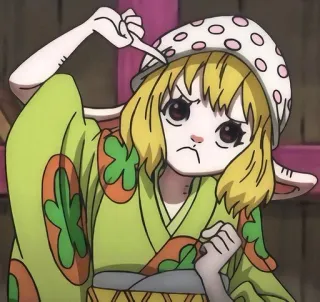 🥕 アニメ, マンガ, 漫画, キャラクター, ワンピース, キャロット, アニメキャラクター whatsapp sticker