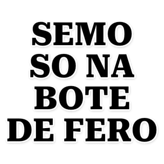 💪 SEMO SONA
BOTE DEFERO telegram sticker