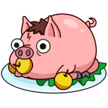 Potter Pig - @TgEmojis telegram emojis 🍗