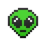 Pixeled @WhyImPremiumEmoji whatsapp stickers