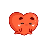 🤔 ??? pontos de interrogação, coração, pergunta, coração desenho, emoticon, expressão telegram sticker
