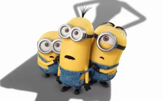 😦 minions, despicable me, cartoon, animation, funny, cute, character telegram sticker