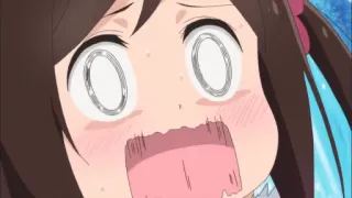 😱 anime, girl, expression, surprised, cartoon, shocked telegram sticker